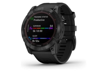 Garmin Fenix 7X Sapphire Solar Noir