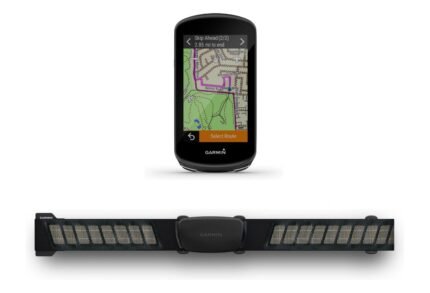 GPS Garmin Edge 1030 Plus + Ceinture Cardiofréquencemètre Garmin HRM-Dual