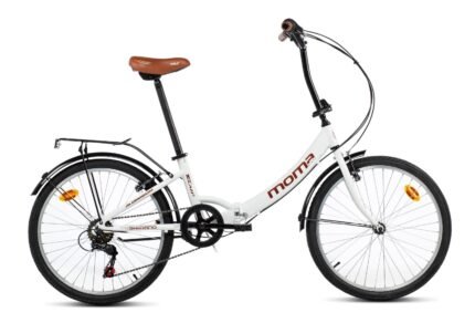 Moma Bikes Top Class 24 Shimano 6V Blanc